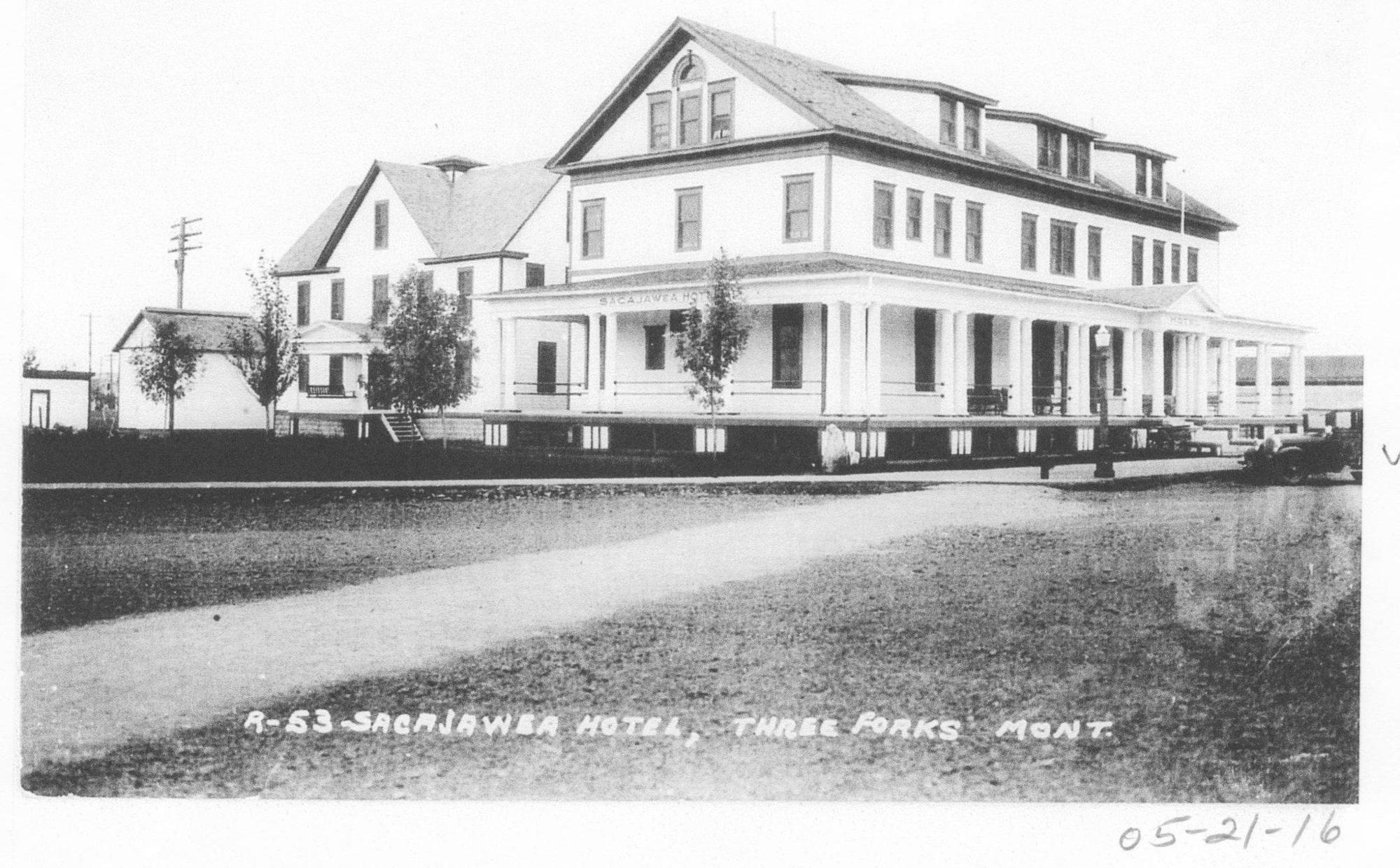 The Sacajawea Hotel Three Forks Exteriör bild